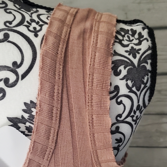 Knit Ribbed Crop Top in Caramel- KikiRiki NWT! - Picture 11 of 11